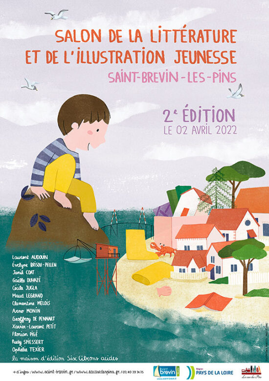 AFFICHE Saint du livre • Saint Brévin-les-pins